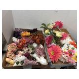 2 Flats of Faux Flower