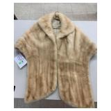 Mink Stole / Cape, Front Pockets