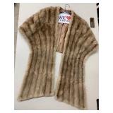 Mink Fur Cape/ Stole Evan