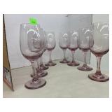 vintage Libbey Premiere Plum Goblets