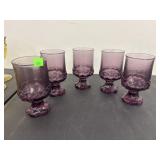 Tiffin-Franciscan Madeira water goblets in the