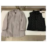 Coat and vest. Size Small