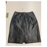 Leather Skirt, size 4