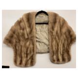 Mink Stole Cape, Poinsette Fort Wayne