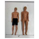 2cnt Mattel Ken Dolls