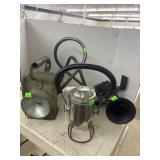 Vintage Lights & Horn Lot