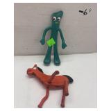 Gumby & Pokey Bendable & Posable Figure Toys