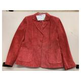 Suede Leather Jacket sz S