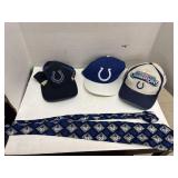 Colts Hats & Tie