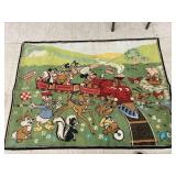 Disney character carpet