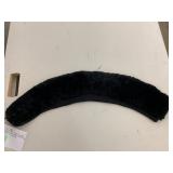 Black Fur Collar From A Coat