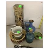 Vases, dishes