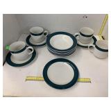 Cups, Saucers, Bowls, Plate
