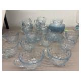 Anchor Hocking Sapphire Blue Glass Lot
