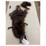 Mink Fur Pelt Damaged