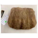 Sable Brown Mink Muff, Lining Needs Restitched