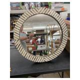 Round mirror (30 inches across)