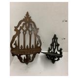 2cnt wooden shelves