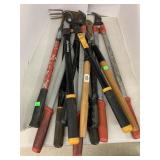 Pruning Loppers, Combo Hoe, Bolt Cutters