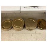 Gold charger plates