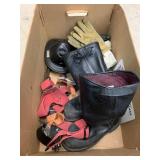 Boots, Fireman Har Decanter, gloves, misc