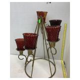Votive candelabra
