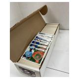 Box of Sports cards (mostly baseball)