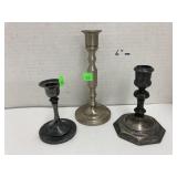 Metal candle holders