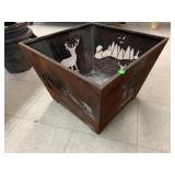 Metal Deer Fire pit