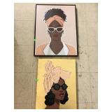 2 Pictures of wall Art