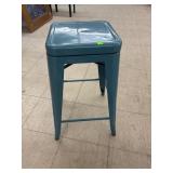 Metal Stool w/ Swivel Seat