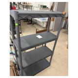 4 Tier Plastic Shelf Unit