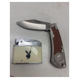 Lighter & Knife
