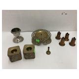 Metal candle holders