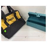 Dewalt Tool Bag & Plastic Storage Box