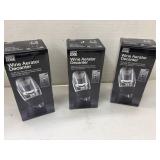 3 cnt Wine Aerator Decanters