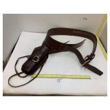 Triple K Gun Holster, 114-16 4 5/8, & Belt, 110-M