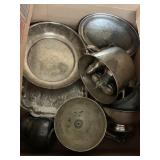Box of Metal Table service