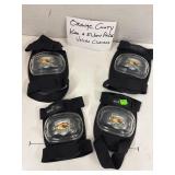 Orange County Knee & Elbow Pads w/ Velcro Closure
