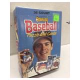 Donruss Baseball Puzzle & Cards - unopened packs