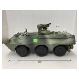 Amphibious army tank
