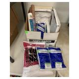 Box of Misc, Contact paper, Pie Crust Shield