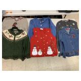 6cnt Winter Sweaters, Size M