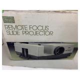 Sears Remote Focus Slide Projector, Carousels,