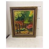 Signed Oil painting