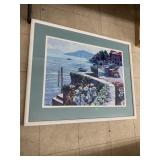 Framed print, approx 40in x 32in
