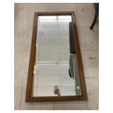 Trapezoid Mirror, approx 41in x 20-23in (gets