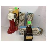 4 Cologne perfume Bottles