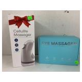 2 Massagers,  Cellulite and Eye