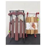 Serving Board & Decorative Sled